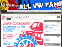 Tablet Screenshot of allvwfamily.com